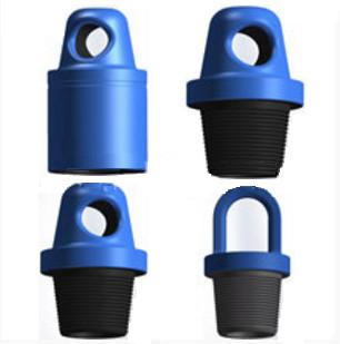 API Standard Oil Wellhead Equipment Lifting Cap / Lifting Bail For Well Drilling