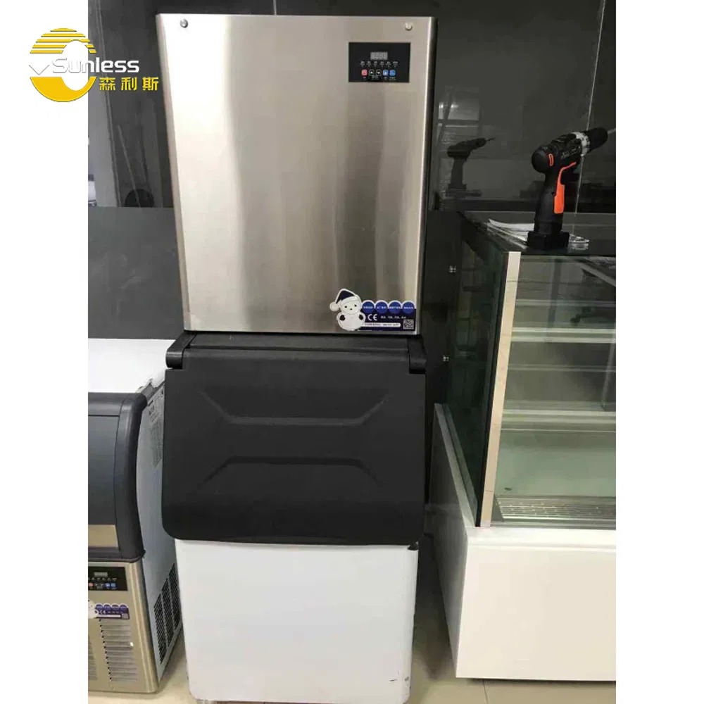 Automatic Restaurant Ice Maker 200W - 400W Small Ice Maker Machine 120kg/24h