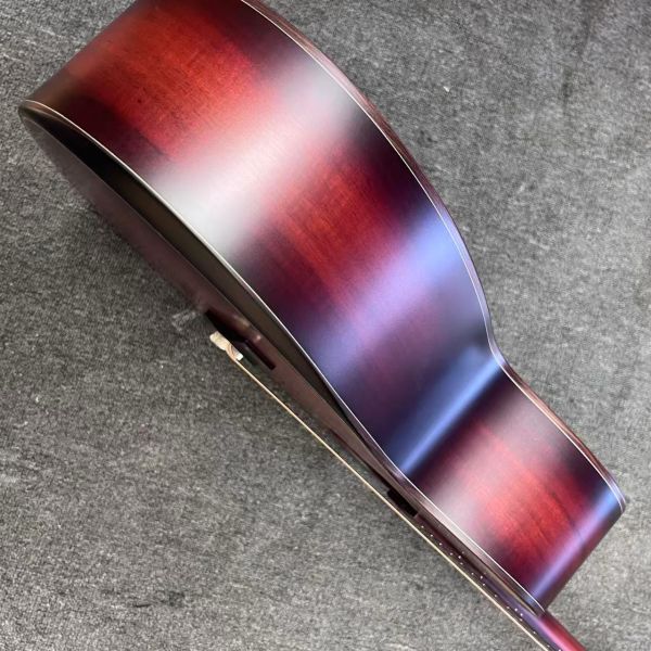 AAAAA solid koa top k24ce body SOLID KOA back side Taylor style acoustic guitar bone nut
