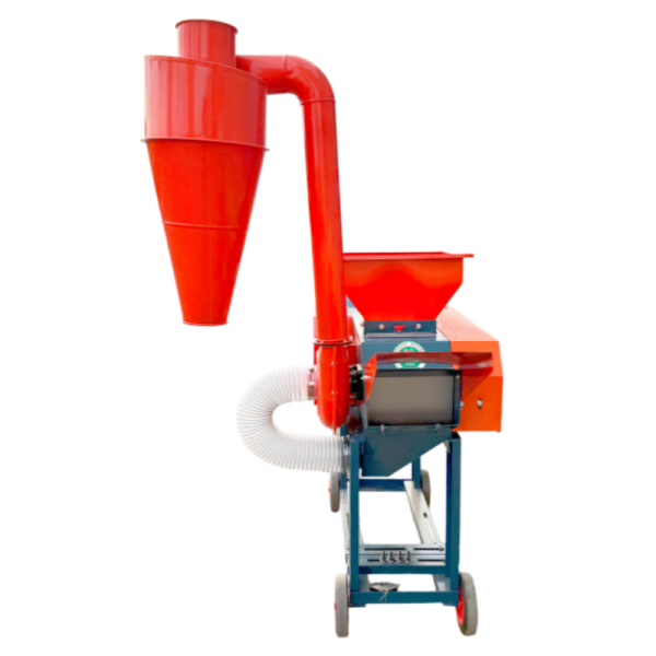 Carbon Steel Chaff Cutter With Grinder Straw Crusher Powerful Grain Pulverizing Machine