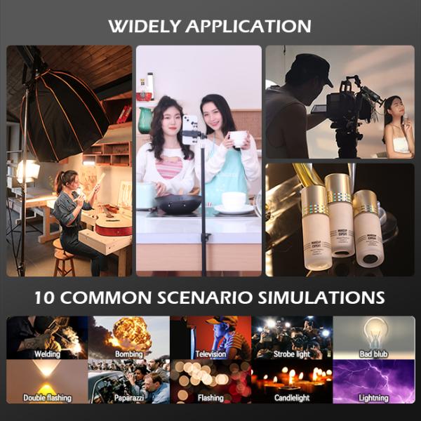 220 В фильмовое освещение Оборудование Cob Видео Свет 300 Вт светодиодное фото освещение с 280 см стоянкой для штатива