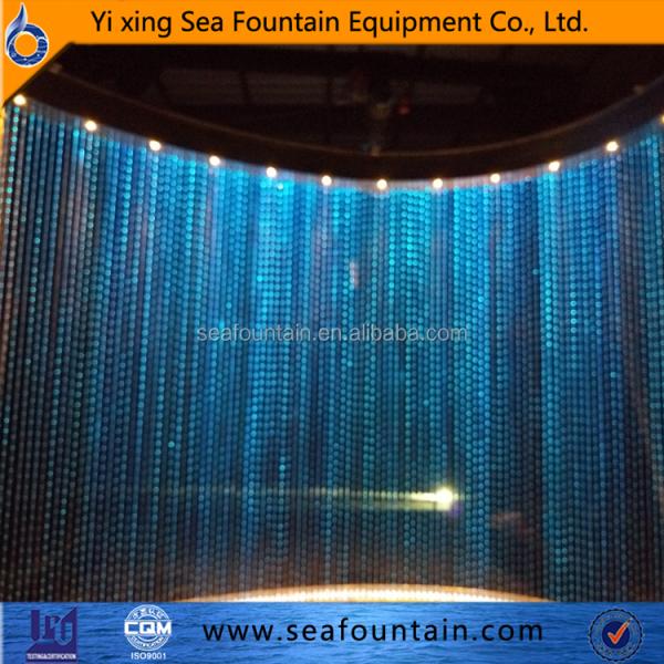 220V 380V Changeable Water Curtain Outdoor Multimedia Control