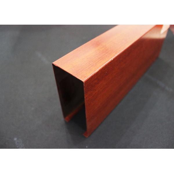 Потолок экрана профиля U-алюминия здания, суспендировать алюминиевые плитки пото