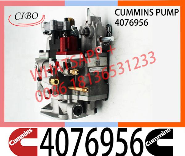 Neutral K19 KTA19 Diesel Engine Part 4076956 3074666 PT Fuel Pump View