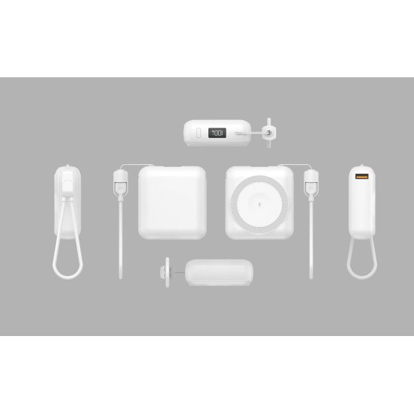 USB Wireless Charging Power Bank 10000mah 20W Output With LED Display