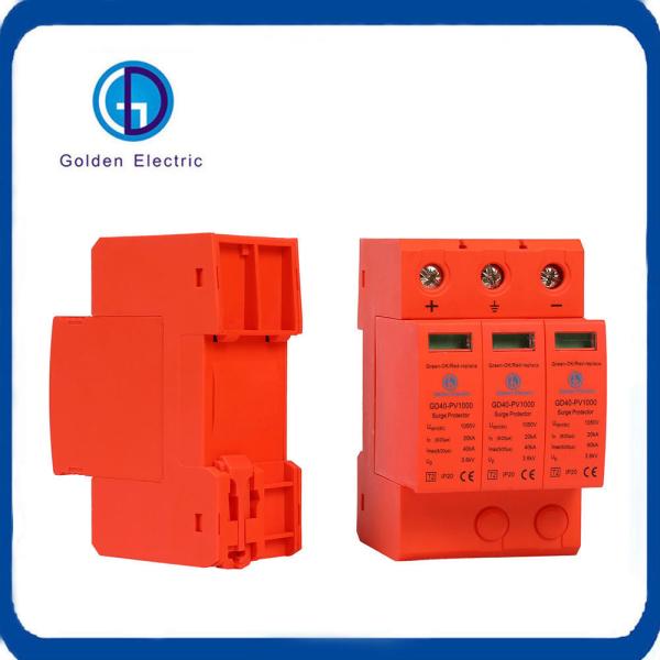 2p DC 600V 800V Surge Arrester Protector Solar Surge Protective Device for PV Solar System