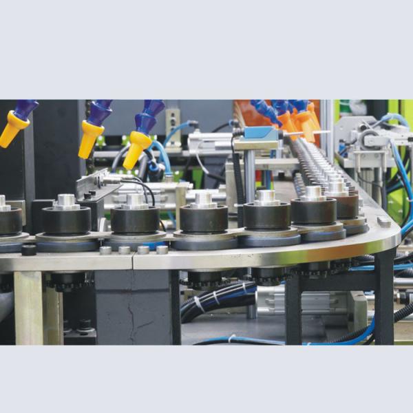Máquina de sopro de garrafas de PET totalmente automática 3.8X2.7X2.85M para bebidas alimentares