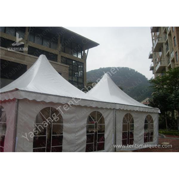 Custom UV Resistant High Peak Tents 5x5 Canopy Tent , Wind 0.3kN/M2