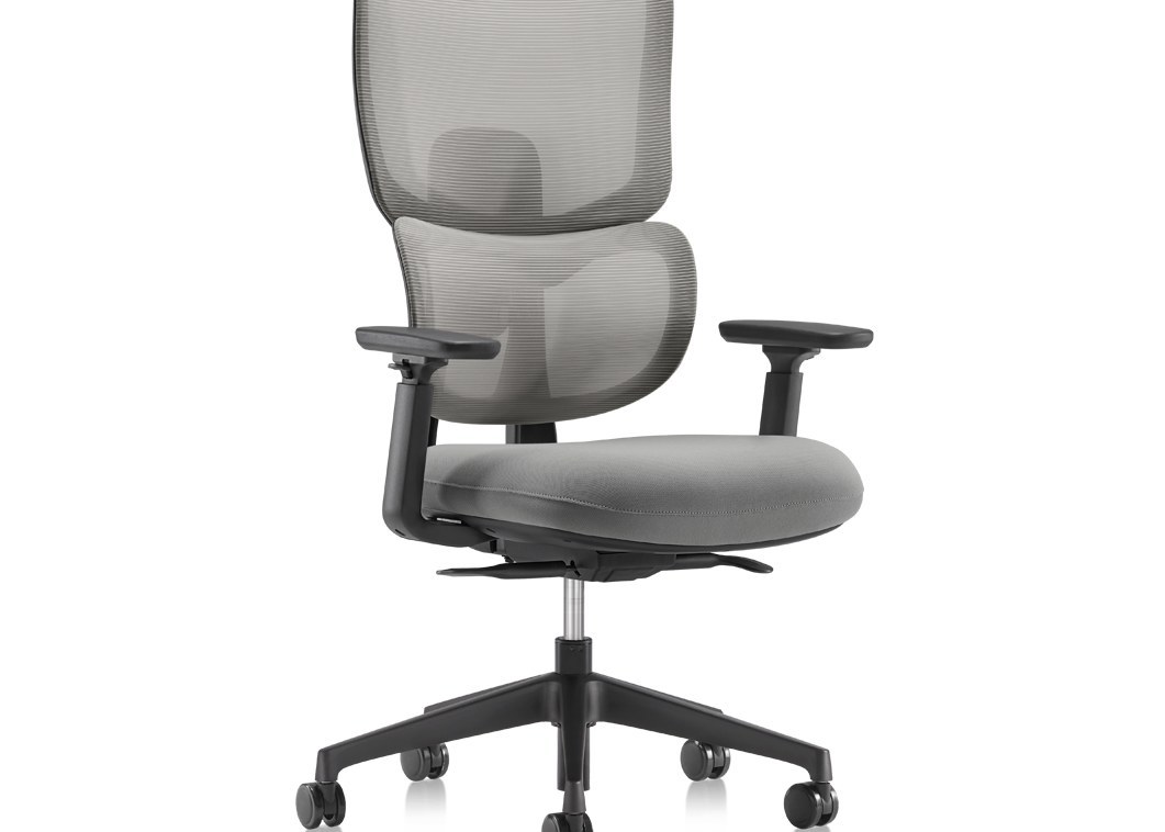 H7 Task Office Chair with Multi-level Adjustable Lumbar Support, 128mm Deep Neck Support, and Double-layered High-elastic Seat Cushion
