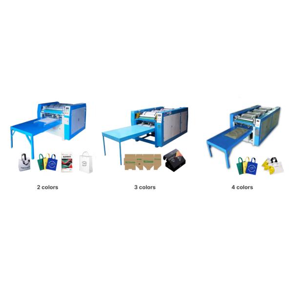 Multicolor 420mm Paper Bag Digital Printing Machine With Dryer Logo Printing