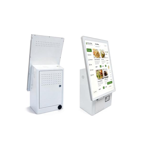 Interactive Self Service Kiosk with WiFi Support LCD Display Screen for Quick Order Placement