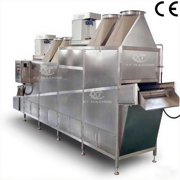 600-1800 KG/H Capacity S304 Stainless Steel Peanut Cooling Conveyor System