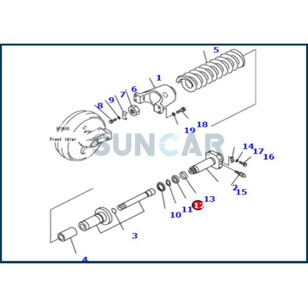 09370-00090 0937000090 OUY Piston Seal For KOMATSU PC250 PC300 PC270