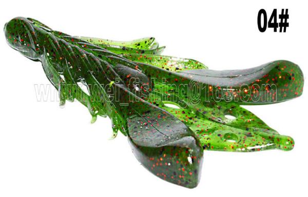 new style  90mm 12.5g butterfly shrimp soft fishing lure