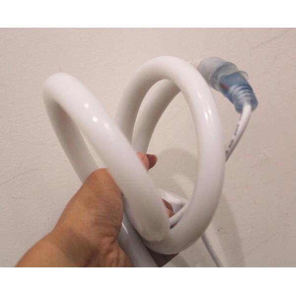 DC24V 16 мм диаметром трубки света 360 градусов трубки неоновой круглый подсвечивает неоновой гибкий теплый белый