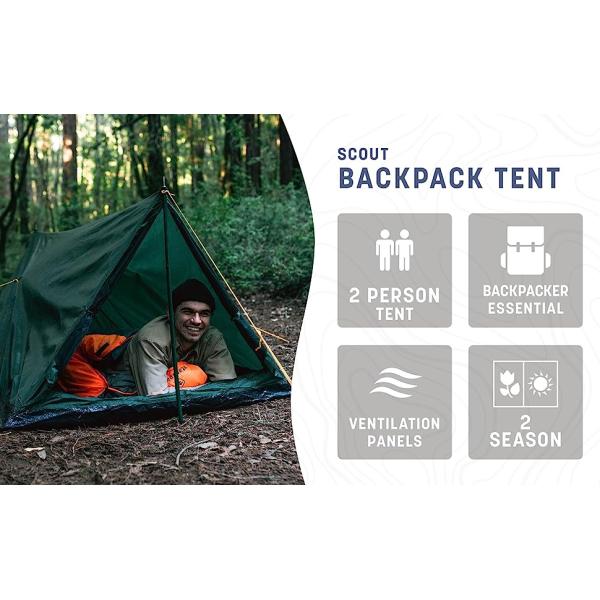 Outdoor ornaments Army Camping Tent, Easy Setup Outdoor Tents Water Resistant Lightweight Portable Backpacking