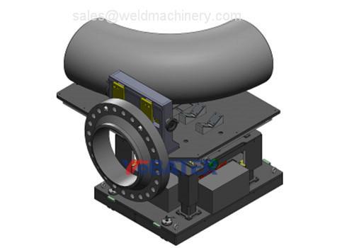 Piping Line Fabrication Pipe Spool Fitting Up Station Machine 8-24