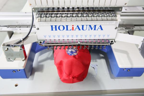 Top quality high speed one head embroidery machine for cap/t shirt/ flat/ shoes and so on