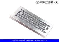 Teclado industrial do Desktop de 65 chaves de aço inoxidável com o IP65 a IP68