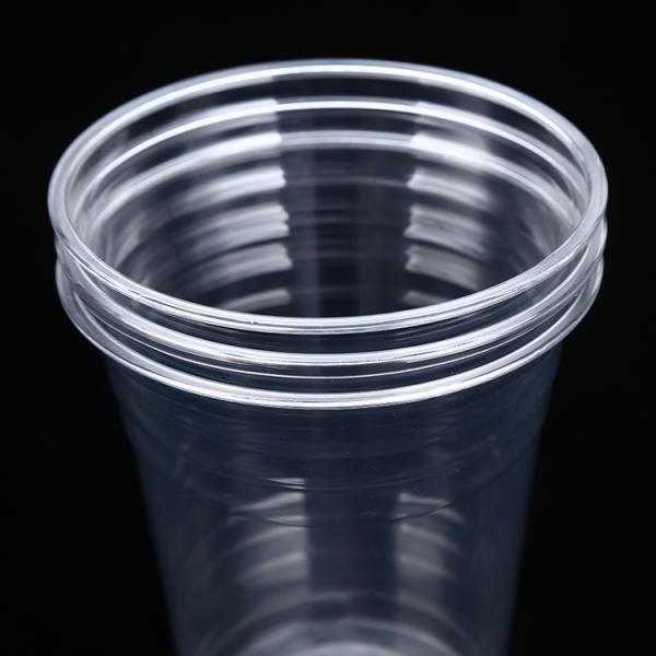 Eco-Friendly Disposable Cups Clear PLA Cups for Takeout in Restaurants