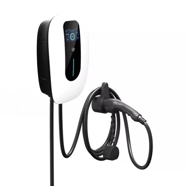 OCPP1.6 RFID Commercial Electric Car Charger Wall Mounted Fast Charge Station