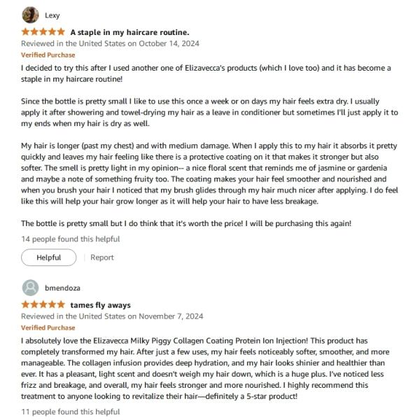 Collagène de porc laitier Ceramide revêtement de protéine Masques de traitement capillaire 3,38 oz 100 ml