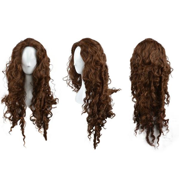 Curly Colorful Long Synthetic Wigs Non Remy Hair Ventilate Comfortable