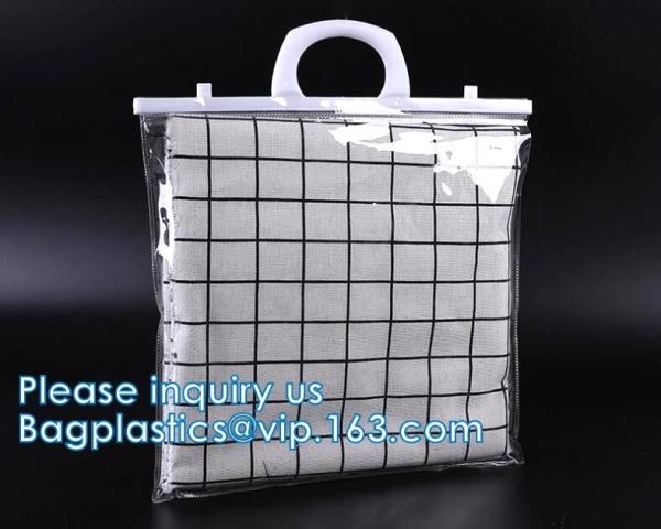 Handle Zip lockk Bags, Hook Bags, Hanger Bags, Underwear Packaging, Garment Clothes Bags, Button Closure