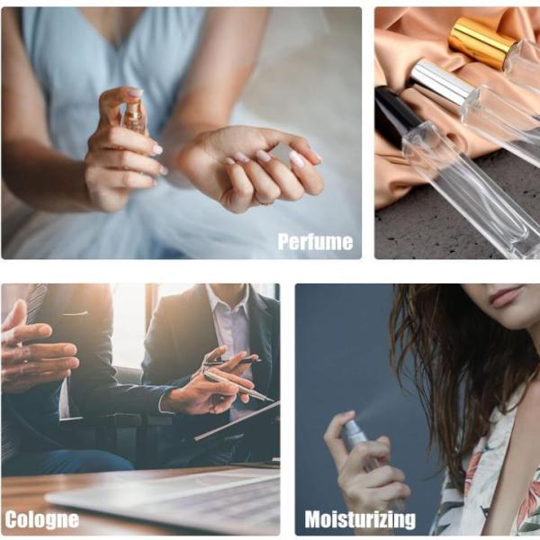 10ml Perfume Atomizer for Men Women Refillable Glass Spray Bottle 7.000kg Gross Weight