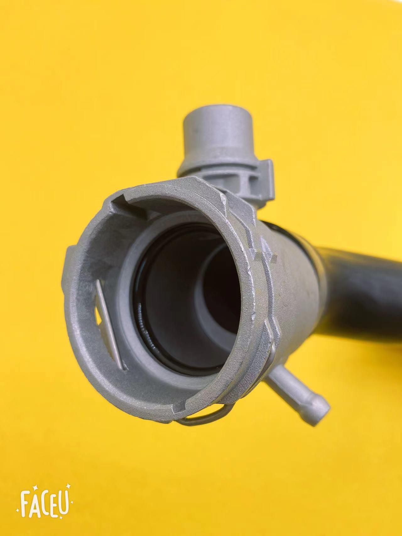 Parts Improved aluminum Alloy Interface Engine Water Pipe Suitable for BMW F10 F18 OE 17127619684 1712 7619 684