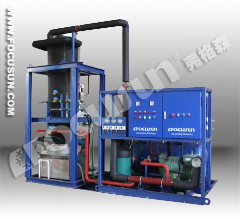 Máquina de gelo de tubo 10T vendida diretamente pelos fabricantes com função automática