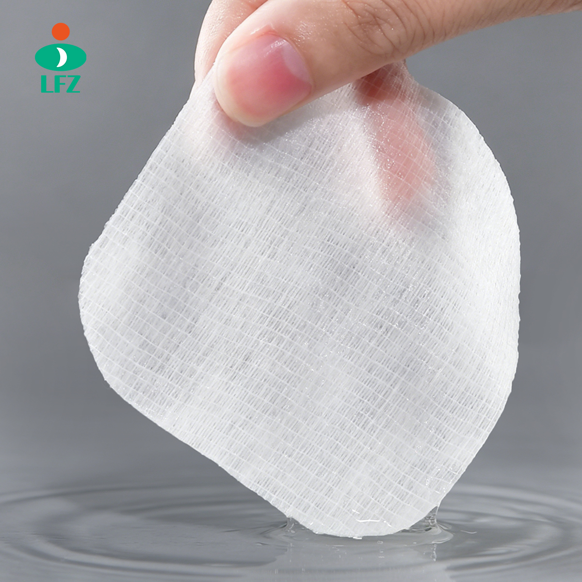 Wholesale Custom Direct Sale White Milky Gauze square 6.7cm Unique Facial Toner Pads Double-Sided Mesh Cleansing Toner Pads