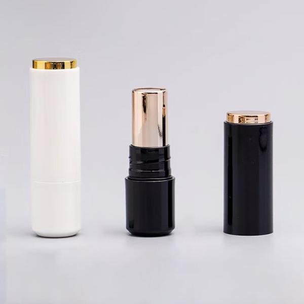 Couleurs personnalisées acceptées tube de rouge à lèvres vide 3,5g avec anneau de sceau en plastique