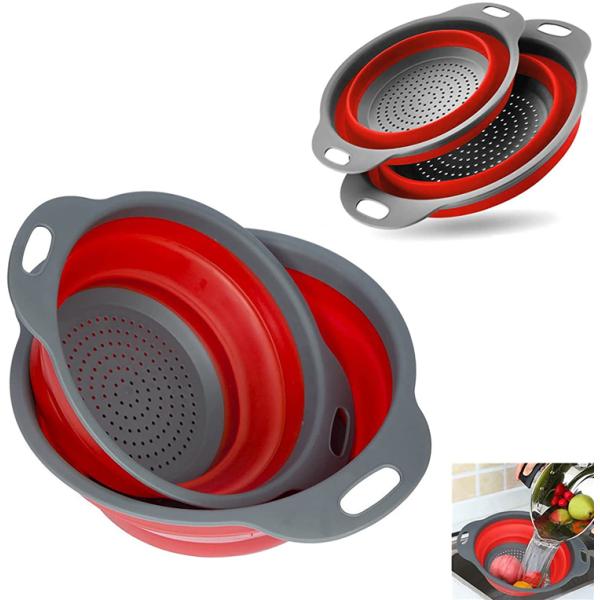 Water Filter Vegetable Strainer Multifunctional Basket for Green or Red Vegetables