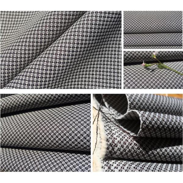 300D Polyester Woven Jacquard Beauty Textured Fashion Garment Fabric For Suits Blazers Medium Weight