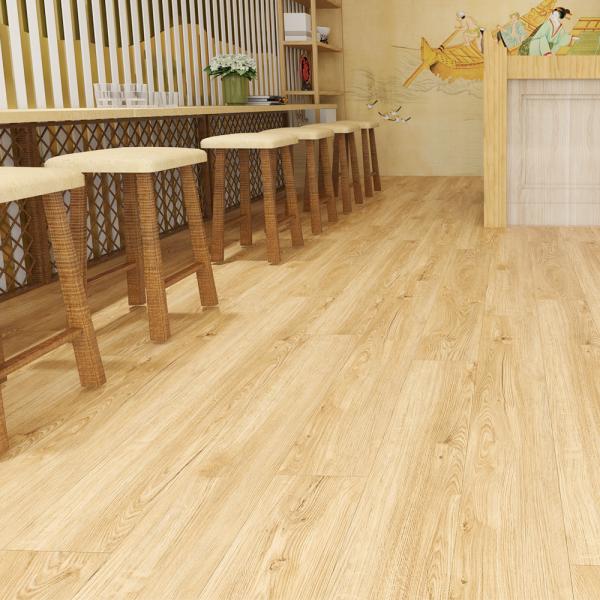 SPC Clicando en el suelo 4mm 5mm Muestra gratuita 7'x48' B1 Incendiario de madera carilla de lujo
