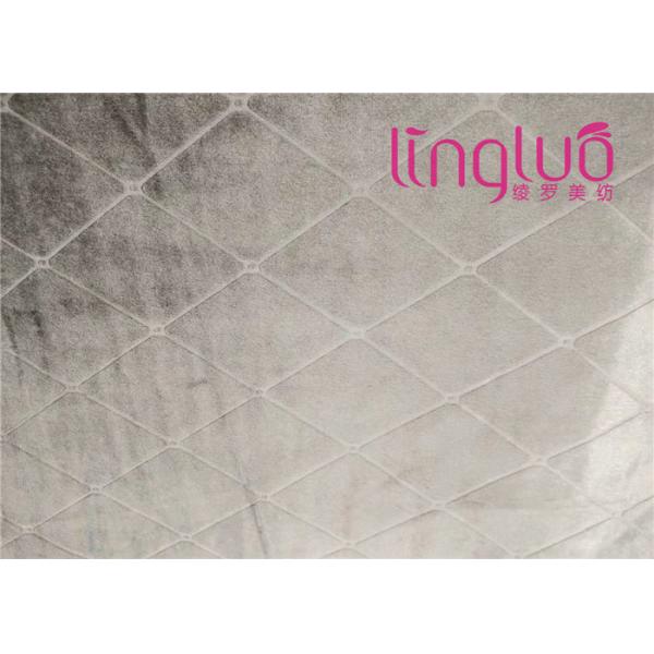 Крытая дружелюбная итальянская ткань драпирования 3Д бархата выбила итальянский бархат