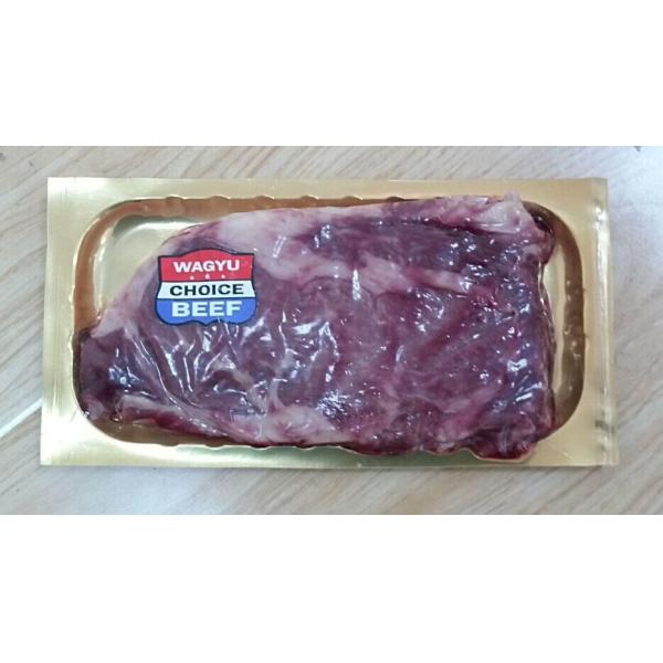 422mm Golden Thermoforming Film For Skin Pack Meat Sausage Packing Plastic Wrap