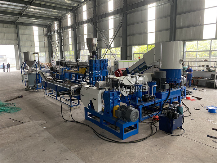 Линия фильм LDPE пластиковая дробя pe 38CrMoAl повторно используя машину