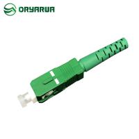 connecteur duplex RAL 6027 40mm de fibre de Sc de 4.8mm autour de la longue botte pour le câble de correction