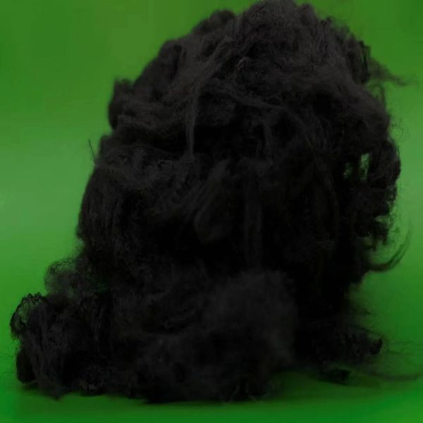 Tear-Resistant Recycled Polyester Staple Fiber 1.2D*38mm for Spinning