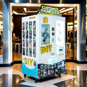 Distributeur automatique de coques de téléphone en acier avec système d'exploitation Android et certification CE