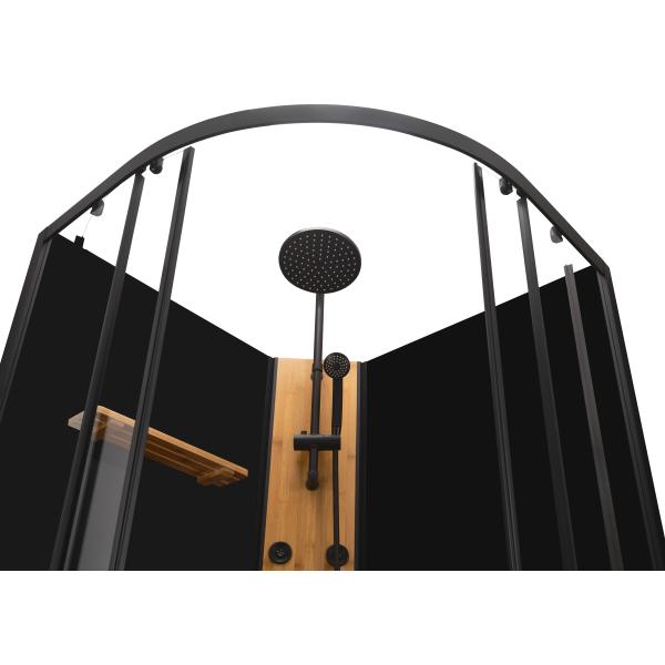 Кабина ливня с белым акриловым алюминием подноса 850*850*2250cm черным