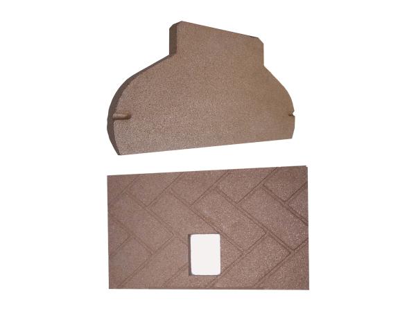 Panneau isolant ignifuge 600-900kgs/M3 de cheminée pour industriel