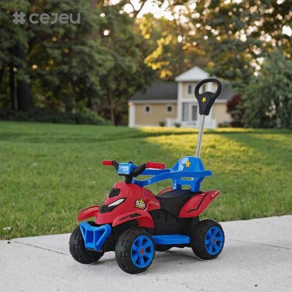 CJ-FLBB-991 Customizable Children's Electric Vehicle - Four-wheel Off-road Vehicle with Handlebars Electric Vehicle