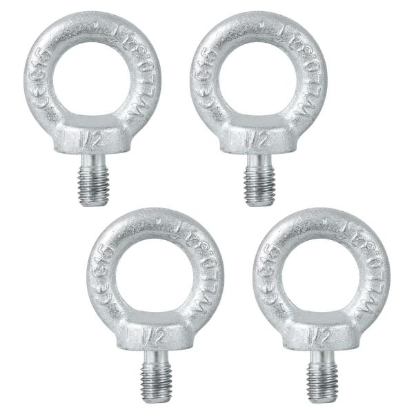 Galvanized Threaded Fastener Eye Bolt For JIS Standard Lifting And Rigging Operation