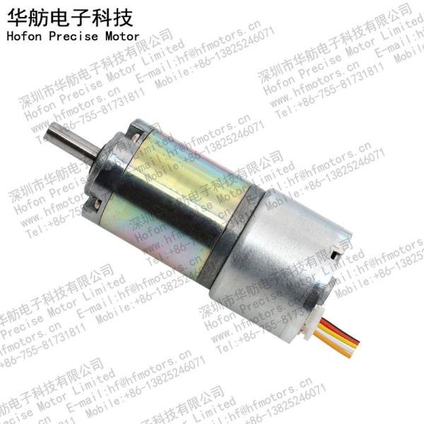 Motor sem escova planetário PG22-2418BL da C.C. da engrenagem 80RPM 6v de baixo nível de ruído