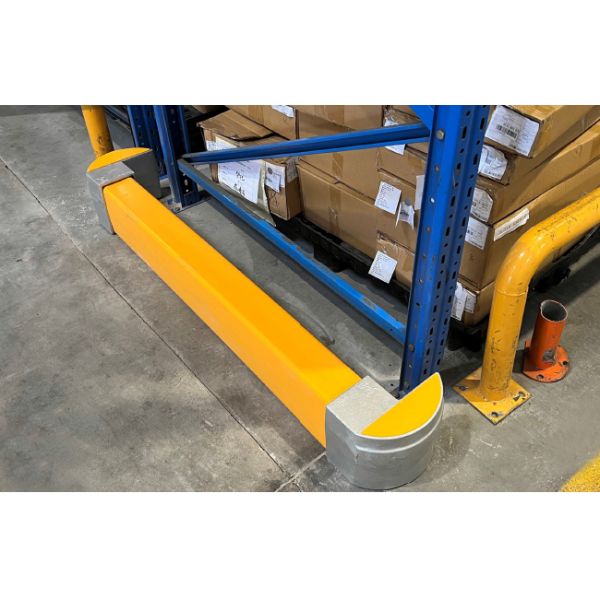 Heavy Duty Pallet Rack Protector Warehouse Pallet Rack Column Protection Flexible Plastic Guard Upright Protector