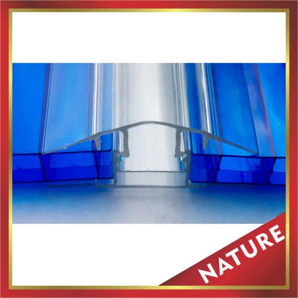 PC polycarbonate profile connector snap Buckle down for hollow polycarbonate sheeting