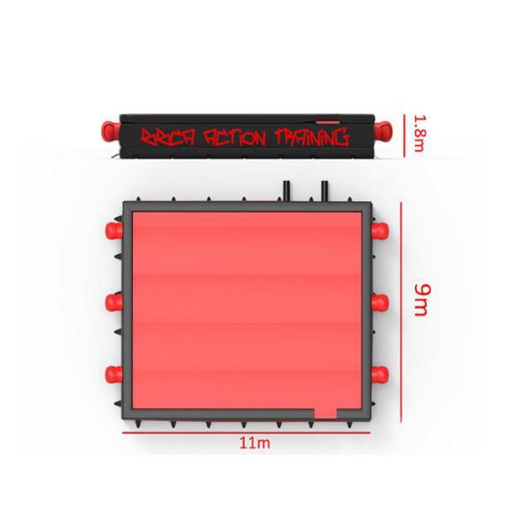 Мешок эффектного выступления прочных напольных раздувных игрушек промотирования раздувной для кататься на лыжах